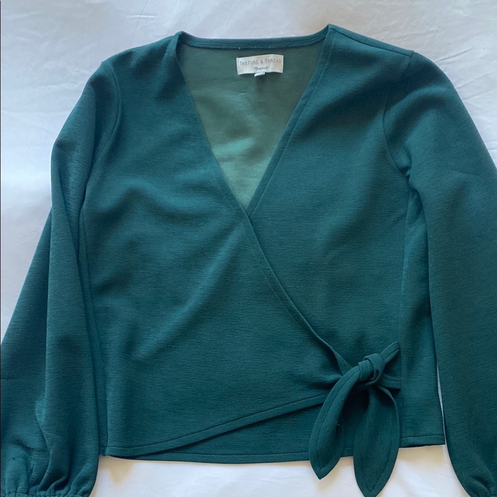 Madewell Wrap Top XS